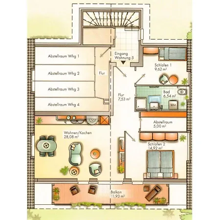 Gesine 5 Ostseeloggia Apartment *